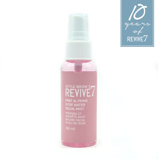 Style Brow X Revive7 Prep & Prime Rose Water Facial Mist